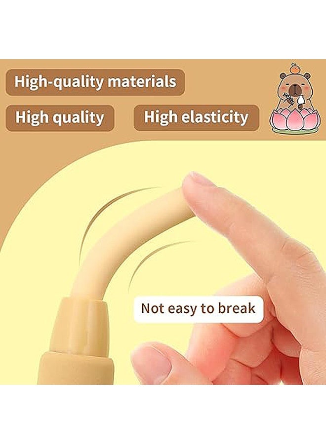 Photon 4Pcs Retractable Click Eraser, Cute Pen Shaped Erasers, Press Type Mechanical Eraser for Kids Boys Girls Students Painting Writing School Supply Stationery - Image 4
