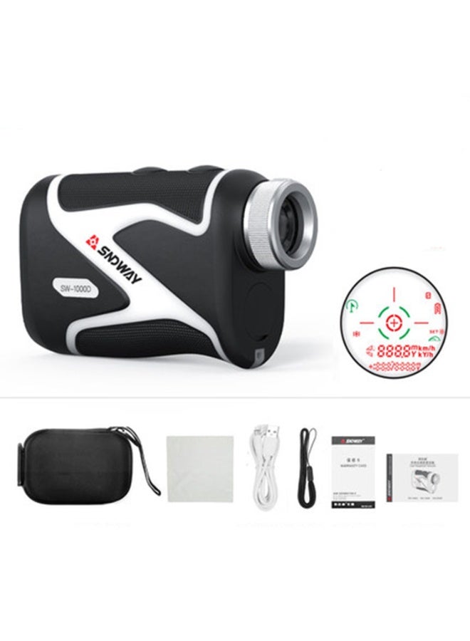 بلو فاير مقياس المسافات للجولف – تلسكوب محمول OLED بدقة عالية يصل حتى 2000 متر، قياس سرعة الأهداف، تصميم خفيف ومحمول مثالي للجولف، الصيد، والأنشطة الخارجية - Image 2