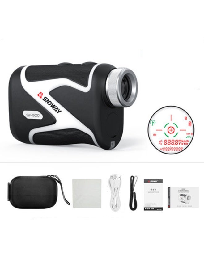 بلو فاير مقياس المسافات للجولف – تلسكوب محمول OLED بدقة عالية يصل حتى 2000 متر، قياس سرعة الأهداف، تصميم خفيف ومحمول مثالي للجولف، الصيد، والأنشطة الخارجية - Image 5