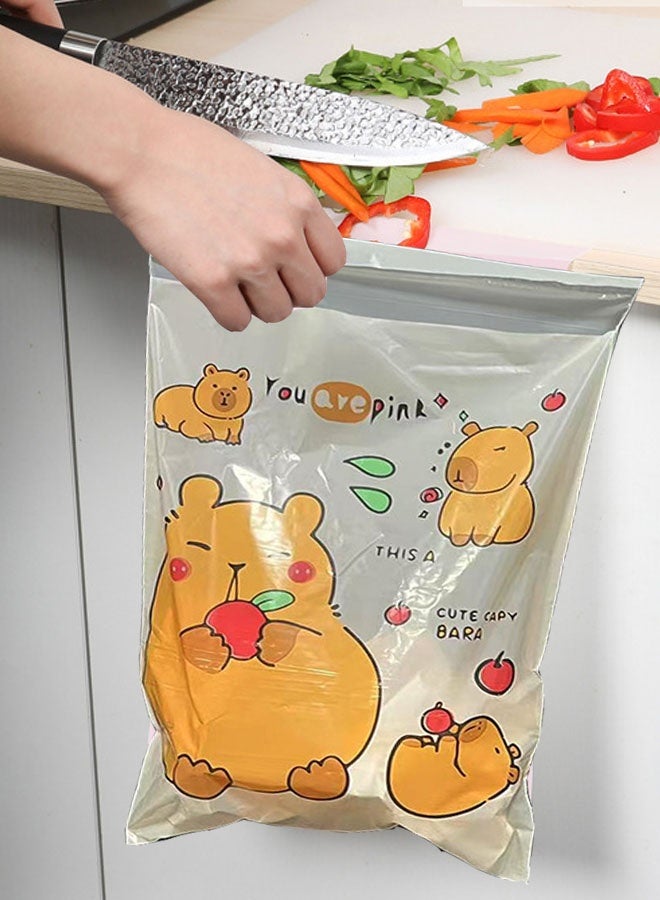 120PCS Disposable Car Trash Bag, Durable Thickening Waterproof Leak Proof Vomit Bag, Camping Kitchen Office Storage Bag - Image 3