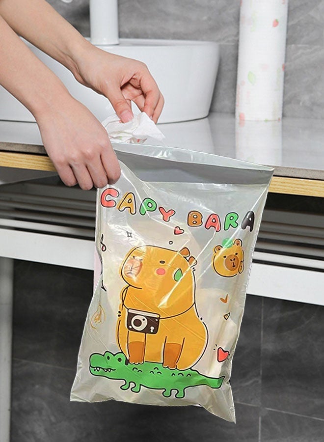 120PCS Disposable Car Trash Bag, Durable Thickening Waterproof Leak Proof Vomit Bag, Camping Kitchen Office Storage Bag - Image 4
