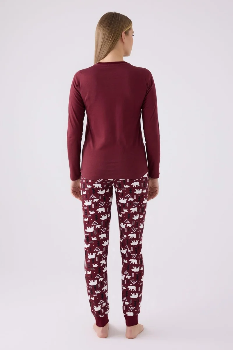 Arnetta Teddy Bear Printed Family Pajama Set, Priced Separately