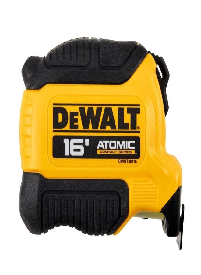 DEWALT Atomic Compact Series 16 ft. Tape Measure (DWHT38116S) - Image 1