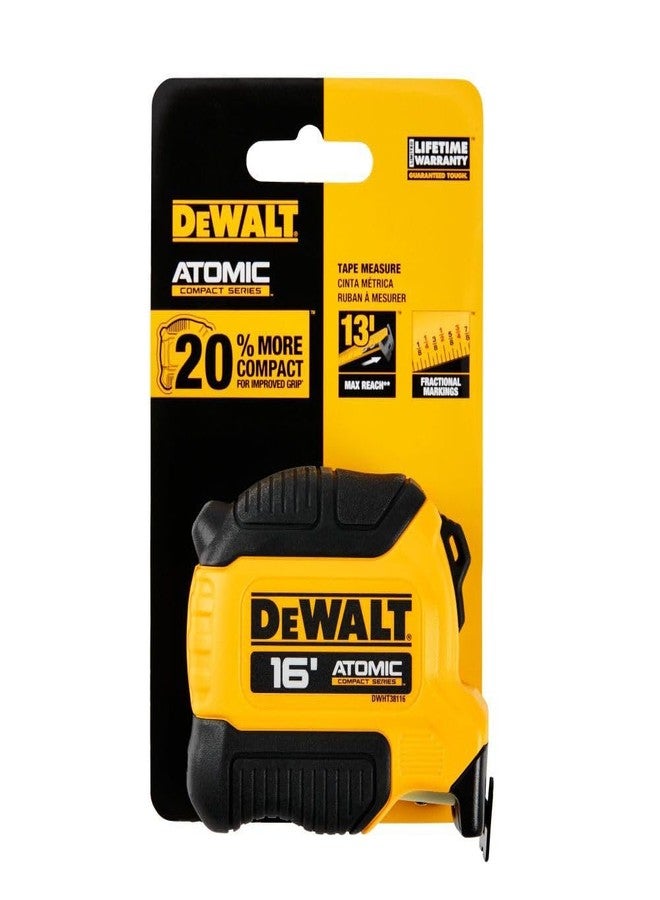 DEWALT Atomic Compact Series 16 ft. Tape Measure (DWHT38116S) - Image 4