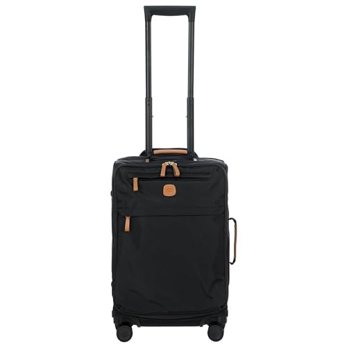 Bric's X Travel - Carry-On Luggage Bag with Spinner Wheels - 21 Inch - Luxury Luggage Bag - Black - Image 1