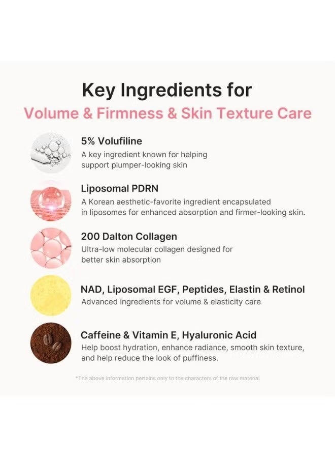 PDRN Pink Collagen Volume Multi Balm Stick | Volufiline, PDRN, NAD, Collagen | Face Body Balm for Under-Eyes, Neck, Forehead, Smile Lines, Lips | Plumping, Radiance, Line Care - Image 2