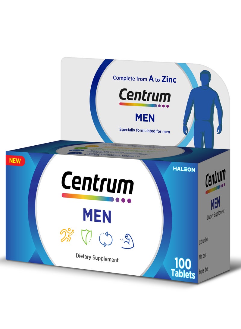 Centrum Men 100 Tablets - Image 3