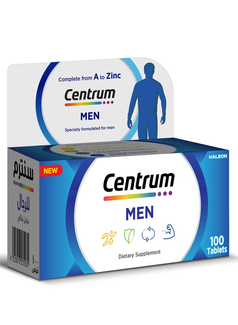 Centrum Men 100 Tablets - Image 2