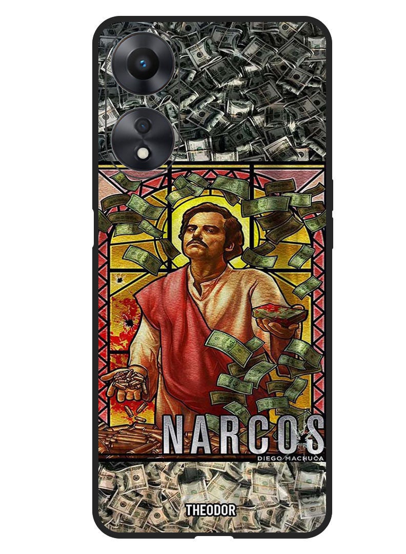 Theodor Protective Case Anti Scratch Shock Proof Bumper Cover For Oppo A58 Mustang - Image 1