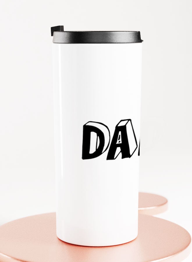 LIT White Tumbler Dad Gift Straight Tumbler Fathers Day Gift Family Gifts - Image 2