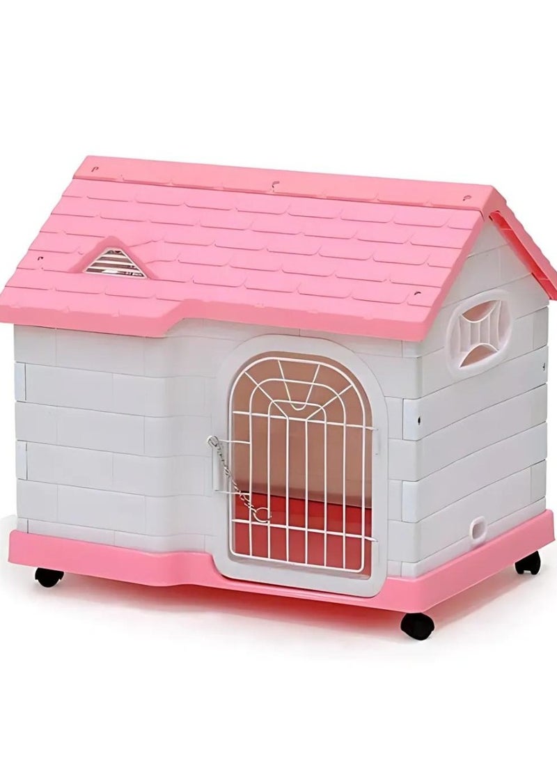 DAYANG Dog Cage 63.5 x 46 x 58.5cm Pink 