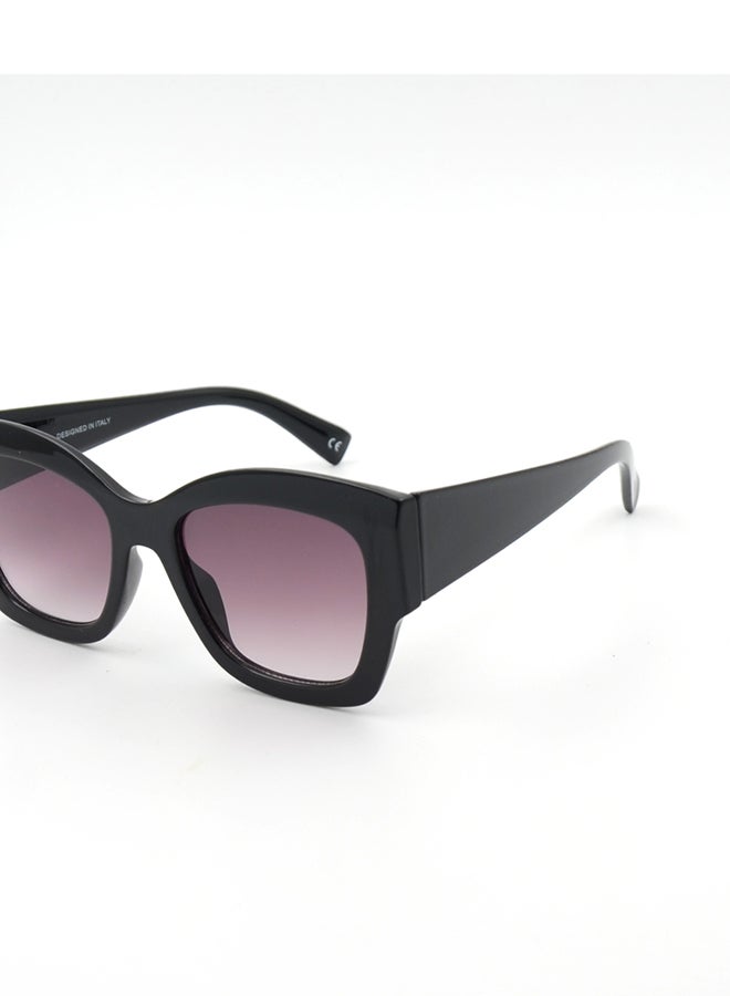 MADEYES نظارات شمسية للنساء لحماية من الأشعة فوق البنفسجية EE24P014-4 - سوداء - Image 2