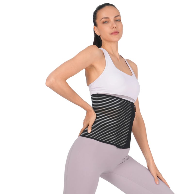 Bluejw Breathable Slimming Corset Postpartum Belt - Waist Trimmer Weight Loss Belly Band Women's Waist Trainer - Image 5