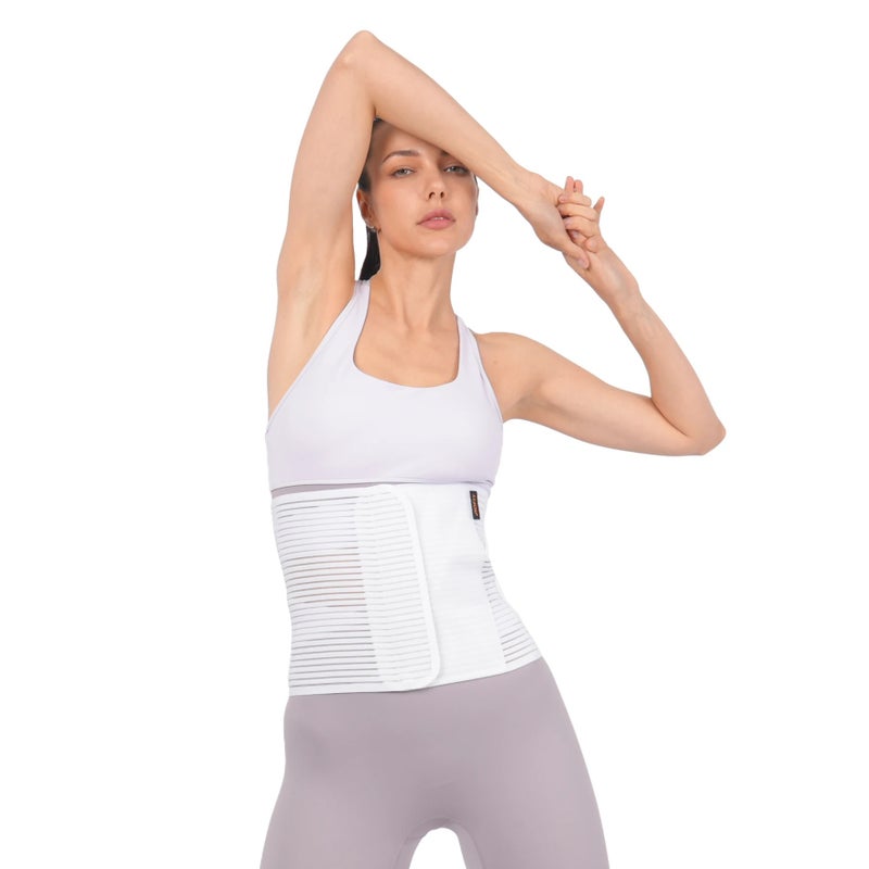 Bluejw Breathable Slimming Corset Postpartum Belt - Waist Trimmer Weight Loss Belly Band Women's Waist Trainer - Image 2