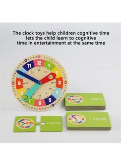 Y&D Clock Model Clock Face Three-needle Children's Learning Tools Learning And Understanding Time Teaching Tools  - Image 3