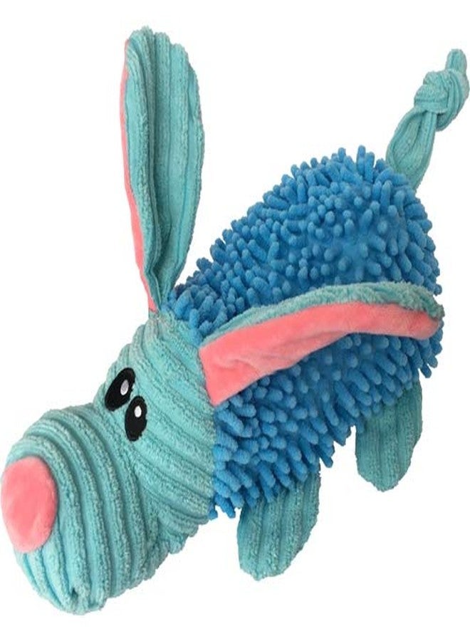 Pet Lou Durable Dog Plush Pastel Pals Toys with Squeakers and Crinkle in Multi-Size by Petlou New Desgin (Blue/Pink 2, 9" Pastel Pals Dog) - Image 1