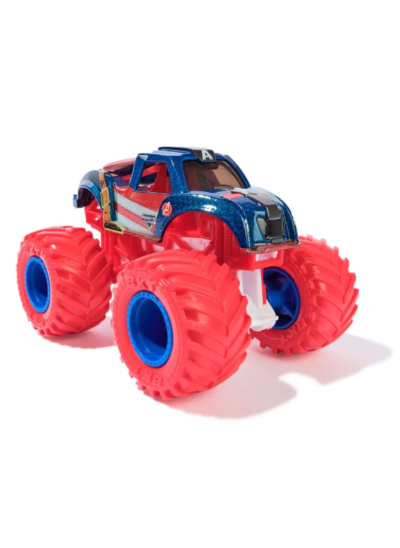 Monster Jam Monster Jam Mini Marvel Vehicles 1:64 5-Pack  - Image 5
