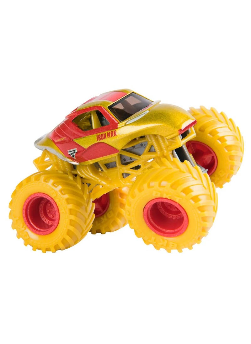 Monster Jam Monster Jam Mini Marvel Vehicles 1:64 5-Pack  - Image 4
