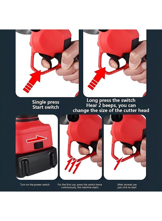 BUYCO 21V Wireless Electric Pruning Shears: Effortless Garden Tool for Branches up to 25mm – Perfect Cutting Tool for Garden or Lawn - Image 2