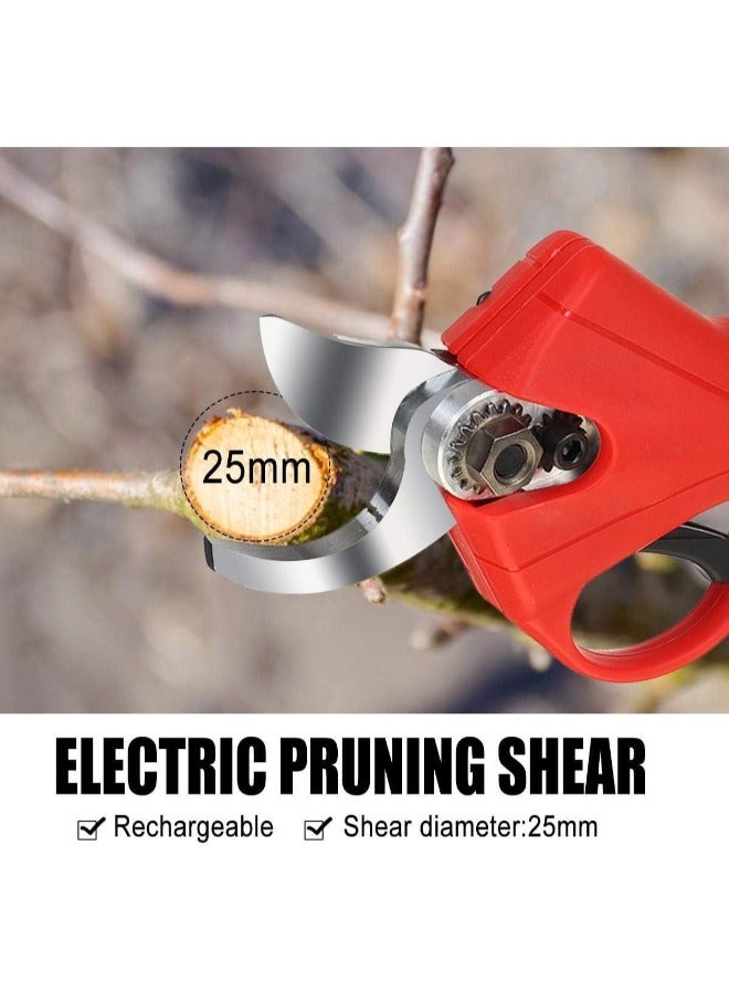 BUYCO 21V Wireless Electric Pruning Shears: Effortless Garden Tool for Branches up to 25mm – Perfect Cutting Tool for Garden or Lawn - Image 3