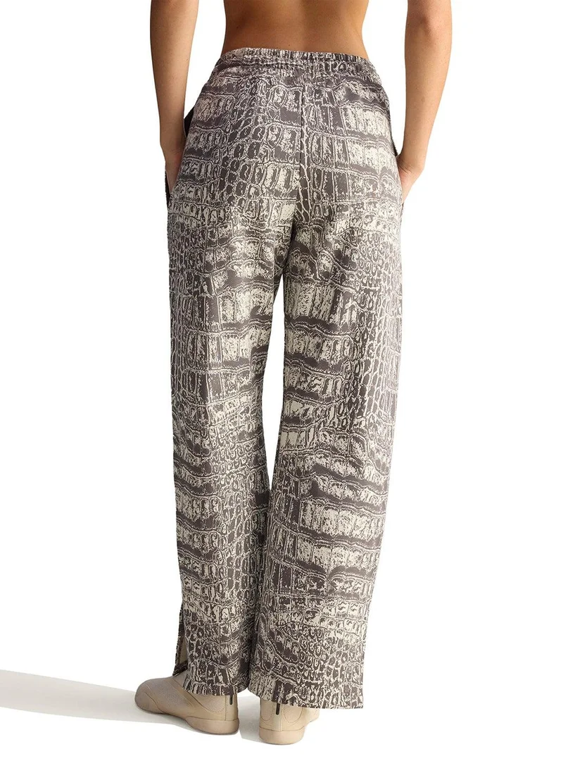 اديداس Mccartney Loose Sweatpants Printed