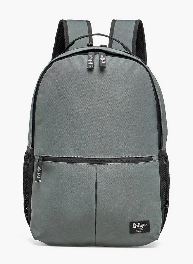 Lee Cooper Solid Backpack For Boys 13+ Years With Padded Shoulder Strap