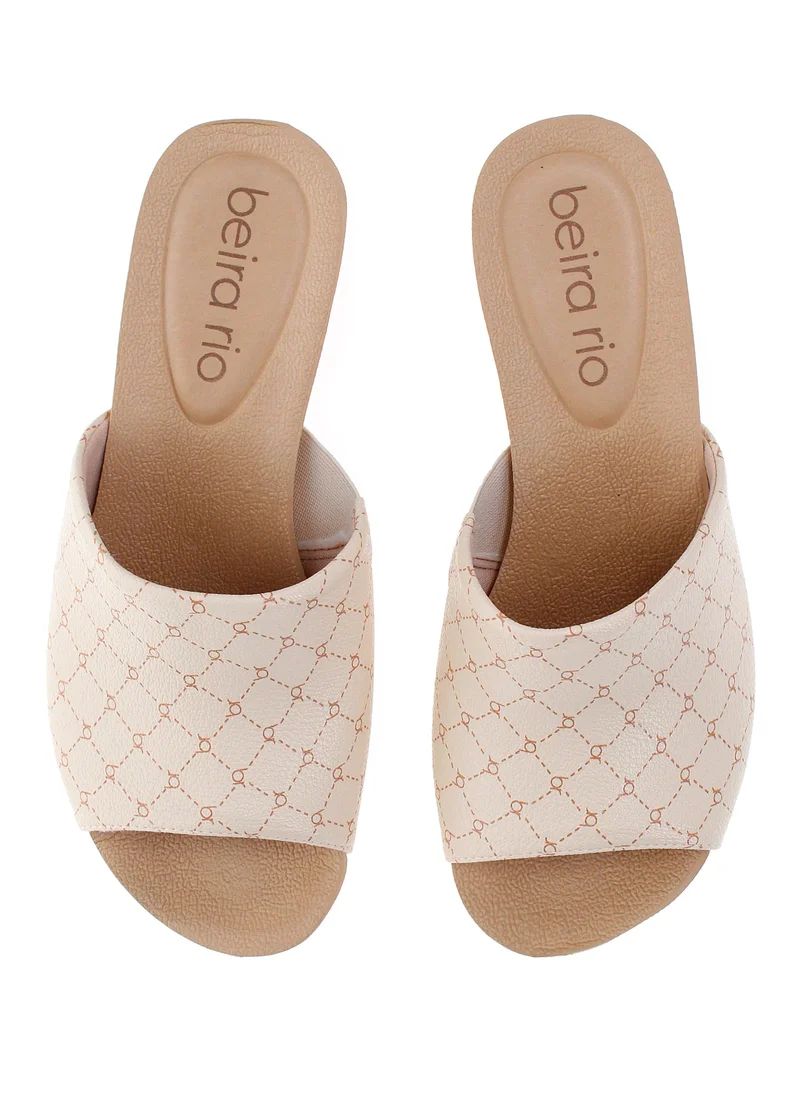 Beira Rio Cream Comfort Sandals for Women – Lightweight & Supportive Everyday Footwear for Women | Best Price UAE