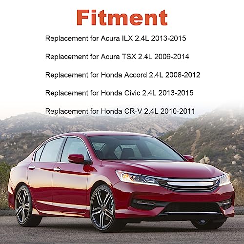 JDMON Fuel Injectors Compatible with Honda Accord 20082012Civic 20132015CRV 20102011Acura ILX 20132015TSX 20092014 24L FJ1046 8002082N 16450R40Y01 - Image 3