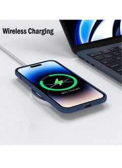 Protect Silicone Magsafe Case for iPhone 14 Pro Max iPhone 14 Pro Max Silicone Case support Wireless Charging Premium Quality Design 6.7 inch  - Image 4