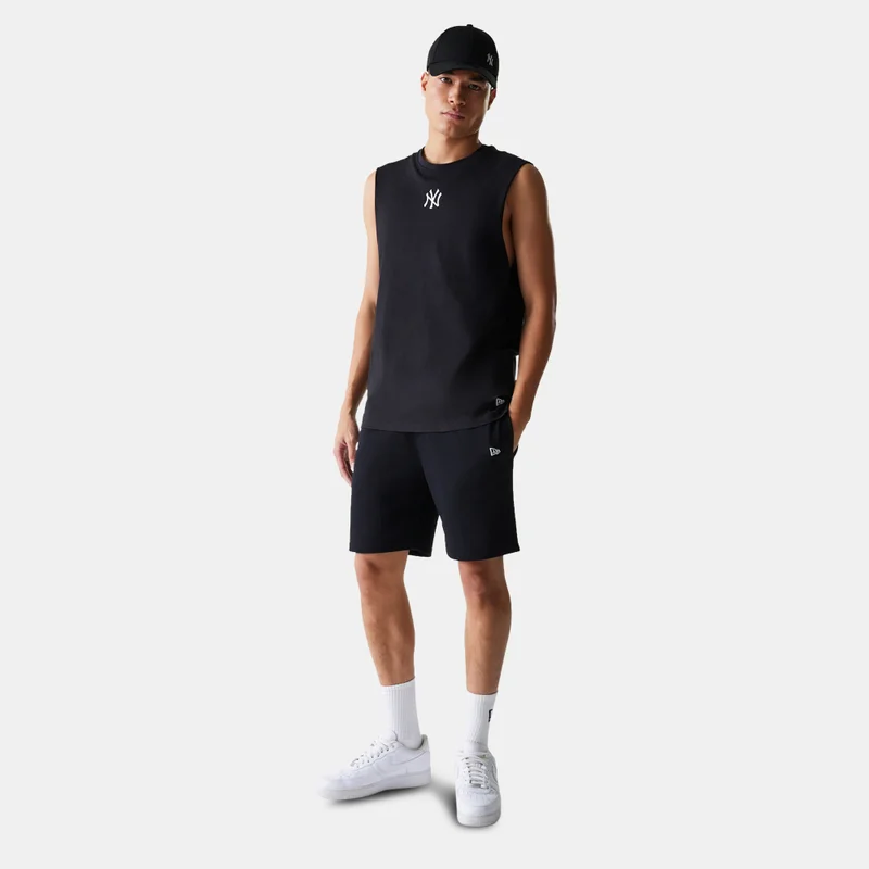New Era Black Men's MLB New York Yankees League Essential Shorts for Men | Best Price UAE