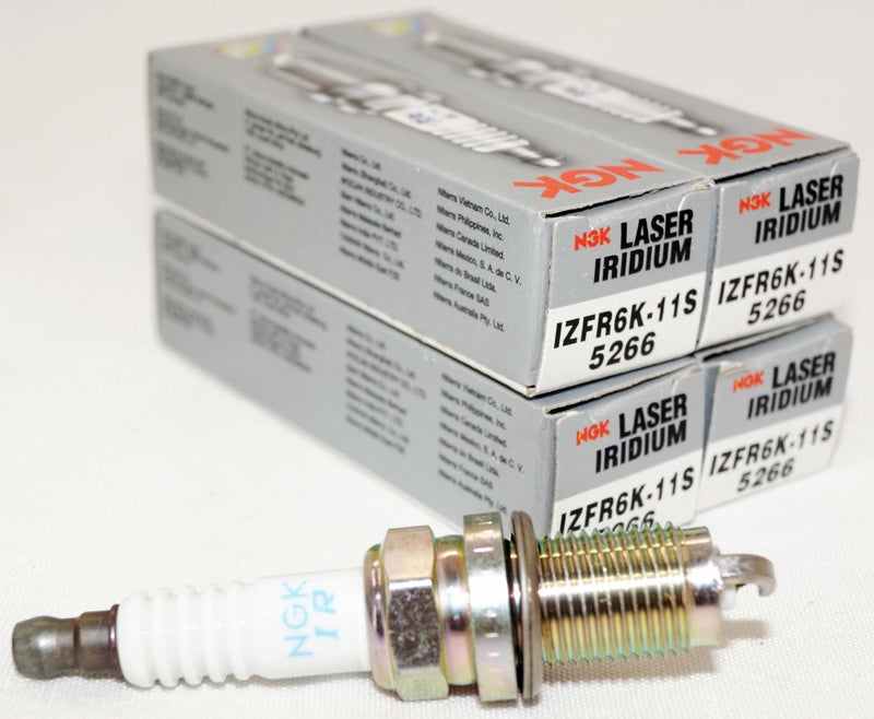 NGK Spark Plug IZFR6K-11S- Set of 4 - Image 1