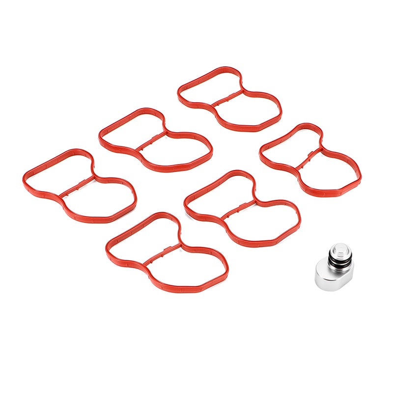 Swirl Flap Kit: 48 x 5 x 67mm Aluminum + Rubber, Antiwear Durable Design - Easy No-Tool Installation, Manifold Hole Block Plug for N57 Engine Vehicles Including E90, E91, F07 GT - Image 3