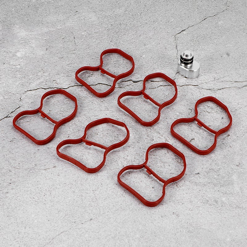Swirl Flap Kit: 48 x 5 x 67mm Aluminum + Rubber, Antiwear Durable Design - Easy No-Tool Installation, Manifold Hole Block Plug for N57 Engine Vehicles Including E90, E91, F07 GT - Image 5