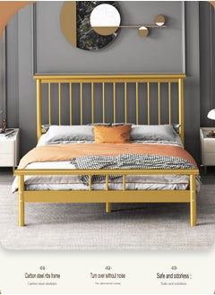 keke Queen Size Bed Frame With Sturdy Metal Frame with Modern Design, Easy Assembly  - Image 2