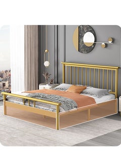 keke Queen Size Bed Frame With Sturdy Metal Frame with Modern Design, Easy Assembly  - Image 5
