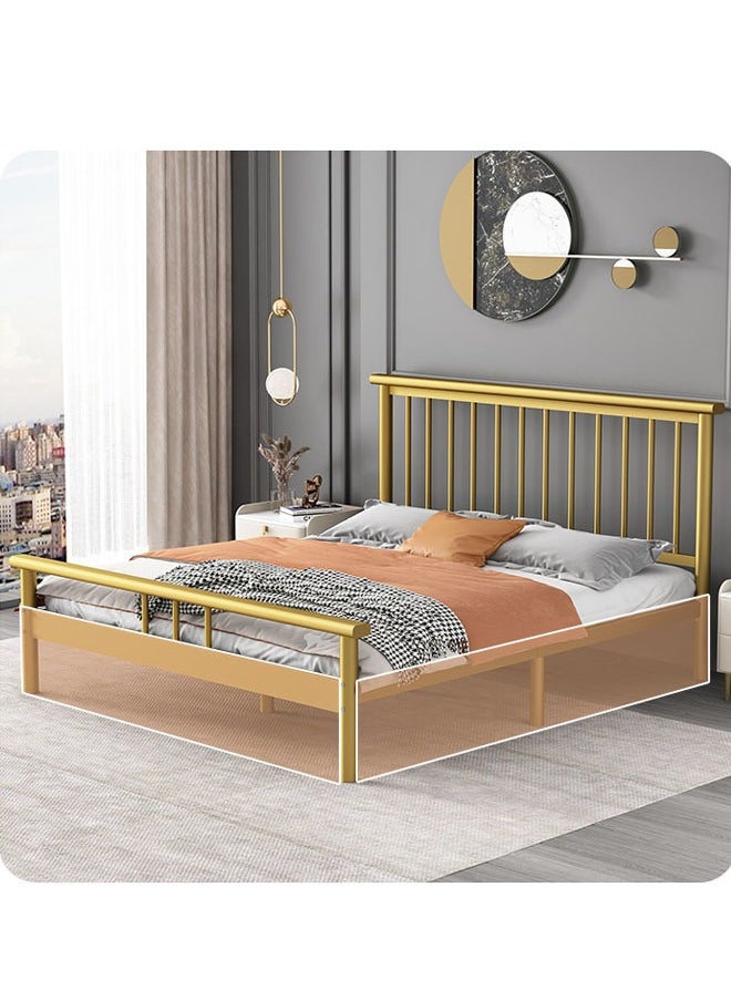 keke Queen Size Bed Frame With Sturdy Metal Frame with Modern Design, Easy Assembly  - Image 5