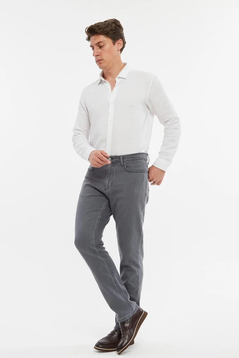 اكس سي اي دي واي Regular Fit High Waist Stretchy Woven Denim Jeans C356
