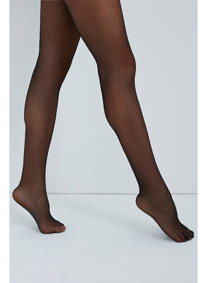 Black Tulle Pantyhose-Pentilicious