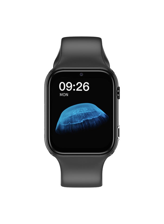 Generic - Europe, Asia And Africa Card Children's Phone Watch Supports Multi-language Positioning Video Call Student Smart Watch-Color:White - Image 1