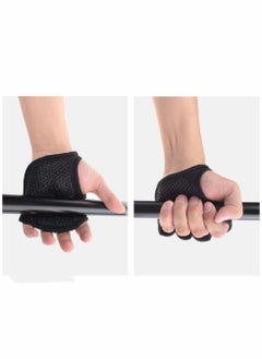Excefore 1 Pcs Sports Workout Gloves, for Gym Powerlifting Gymnastic Fitness Sport Exercise Elastic Adjustable Compression Wrist Guards, Size L  - Image 5