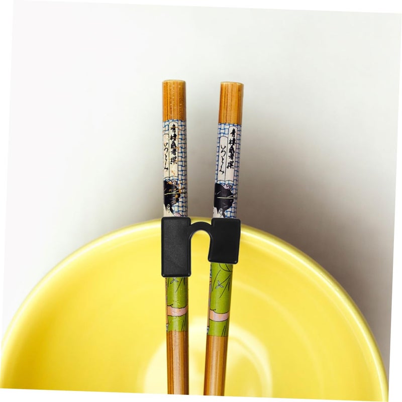 Red Chopstick Training Clips 6pcs Food Grade Holders for Beginners Easy to Use Learning Aid - Image 3