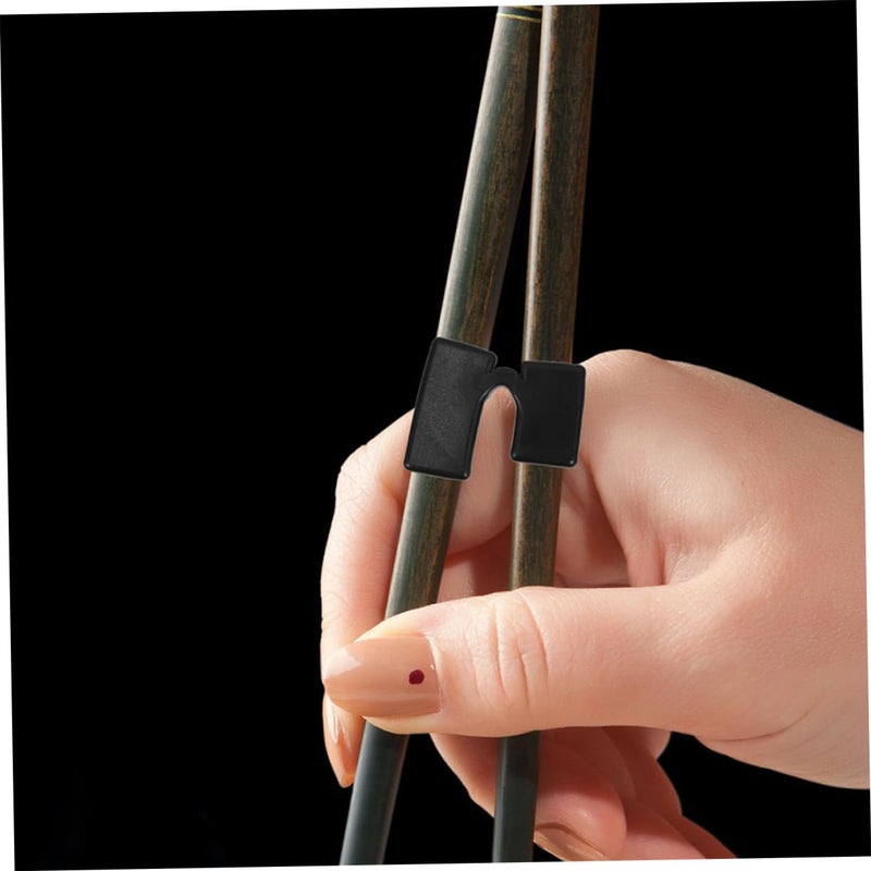 Red Chopstick Training Clips 6pcs Food Grade Holders for Beginners Easy to Use Learning Aid - Image 5