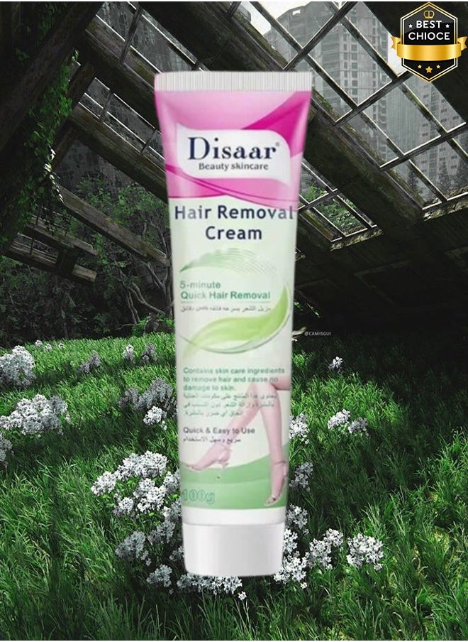 Disaar - Skin Care 5 Minutes Super Fast Hair Removal Cream 100 Grams - Image 1