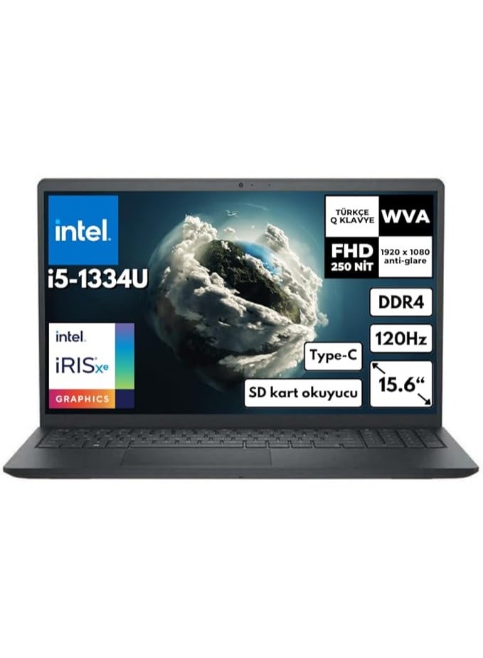 لابتوب محمول 15.6 بوصة بمعالج Core i5 وتخزين SSD سريع ورام 16 جيجا للاستخدام اليومي - Image 1