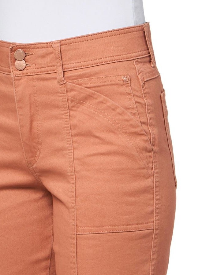 Democracy Women's Ab Solution High Rise Utility, Raw Sienna, 12 - Image 3
