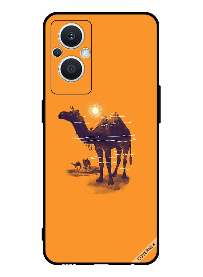 Covernex Protective Case Cover For Oppo Reno 7 Z 5G Camels & Sun Art - Image 1