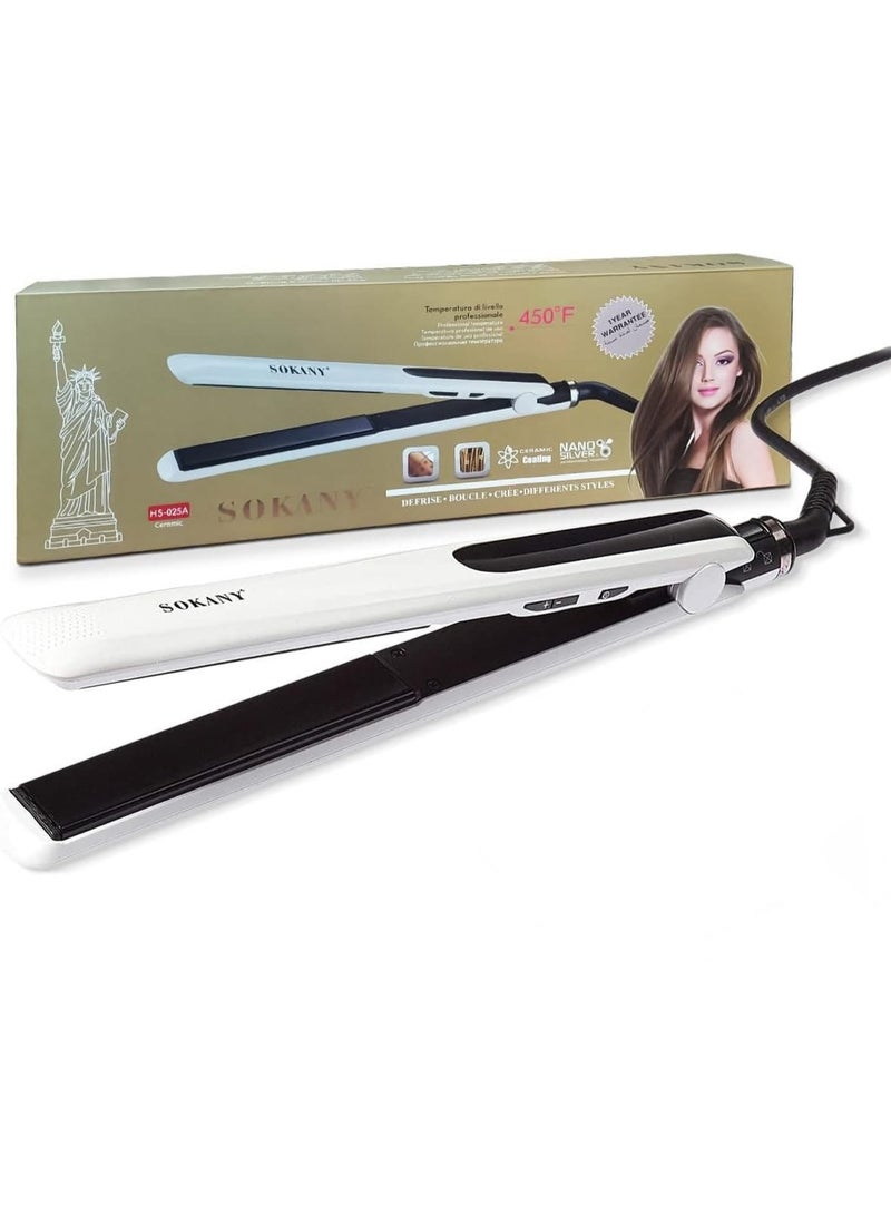 Sokany HS-025 Hair Straightener and Styling Tool - Image 1