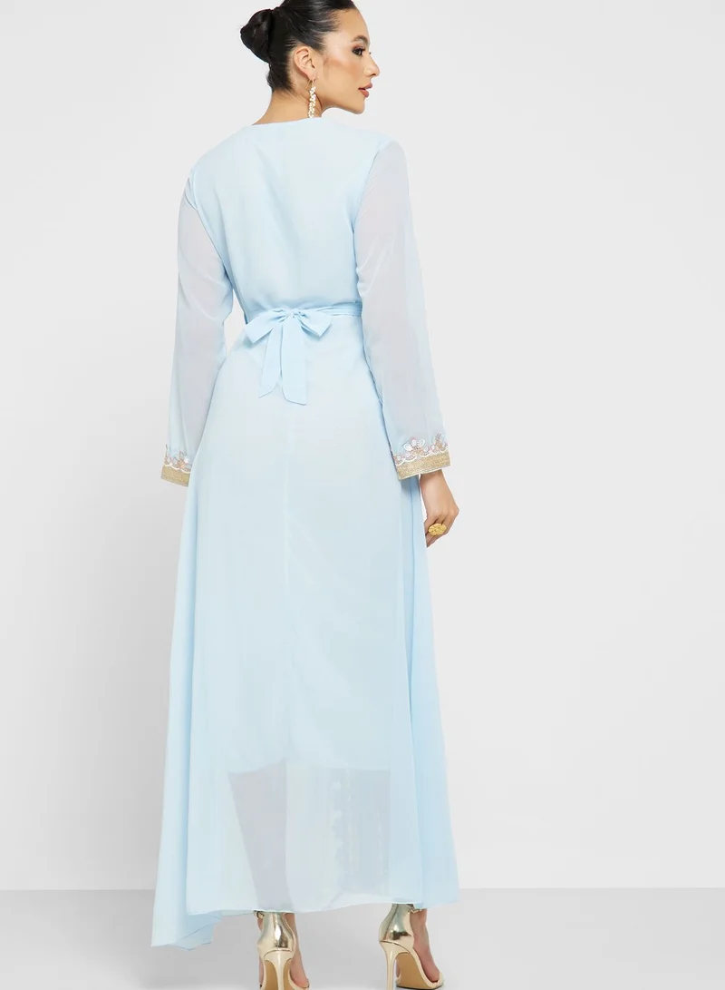 Khizana Traditional Dress With Belt
