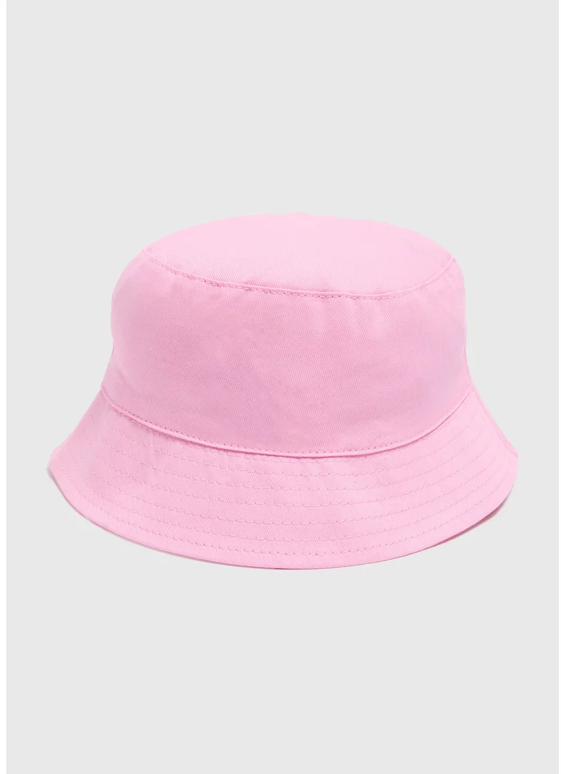 Matalan Girls Pink Bucket Hat