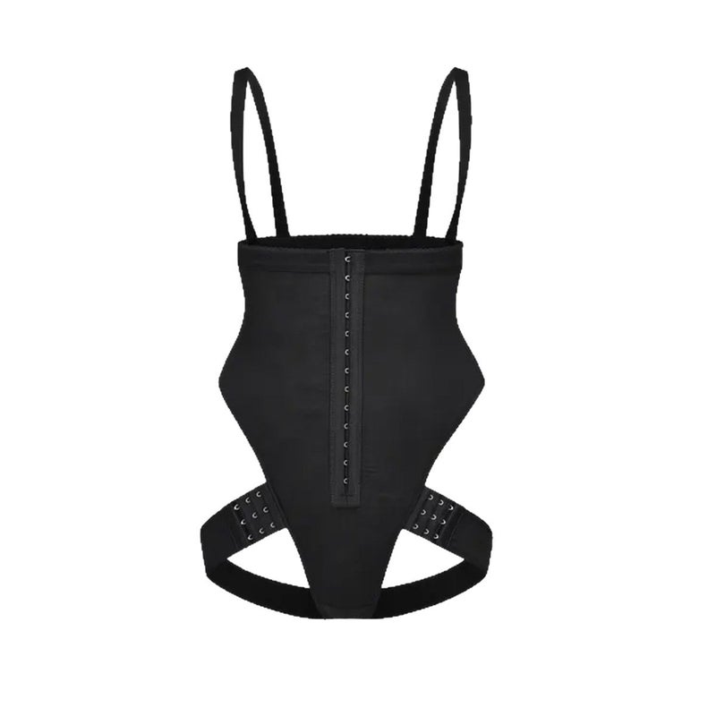 High Waist Tummy Control Shapewear Bodysuit with Butt Lifter and Hook Closure - Image 5